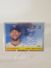 2025 Topps Chrome Platinum Autographs Alex Gordon #CPA-AG card
