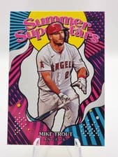 Mike Trout 2025 Topps Summer Superstar card