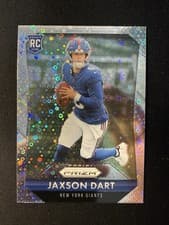 2025 Panini Prizm Prizm Flashback Rookie Jaxson Dart #10 card