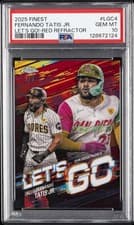 2025 Finest Let's Go! Fernando Tatis Jr. #LGC-4 card
