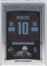 2024-25 SP Game Used Frameworks Matty Beniers #F-MB card