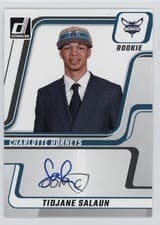 Tidjane Salaun 2024-25 Donruss Next Day Autographs card
