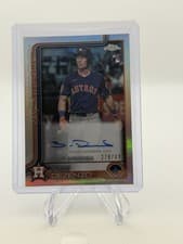 2025 Topps Chrome Update Rookie Debut Autographs Zach Dezenzo #CRDA-ZD card