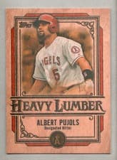 2025 Topps Heavy Lumber Albert Pujols #HL-37 card
