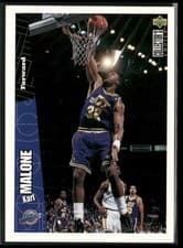 Karl Malone 1996-97 Collector's Choice Base Set card