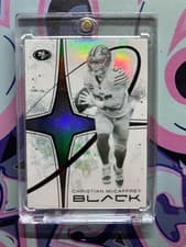 2025 Panini Black White Night Christian McCaffrey #6 card