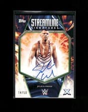 2025 Topps Exalted WWE Wrestling Streamline Signatures Julius Creed #STS-JCD card