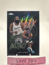 2025-26 Topps Chrome Instinct James Harden #INS-5 card
