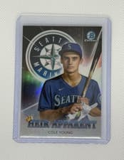 2022 Bowman Draft Heir Apparent Cole Young #HA-17