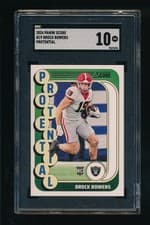 2024 Panini Certified Rookie Certifications Brock Bowers #19 card