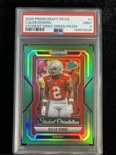 2025 Panini Prizm Draft Picks Student Orientation Caleb Downs #1
