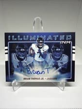 2025 Panini Luminance Illuminated Ink Brian Thomas Jr. #8 card