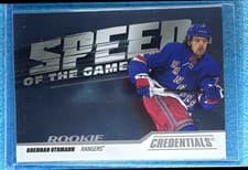Brennan Othmann 2024-25 Upper Deck Credentials Speed of the Game Rookies card