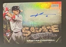 2025 Stadium Club Savage Sluggers Autographs Kristian Campbell #SS-KC card