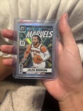 2024-25 Donruss Net Marvels Jalen Brunson #25 card