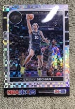 2024-25 Hoops Base Set Jeremy Sochan #167 card