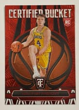 2024-25 Panini Totally Certified Certified Bucket Dalton Knecht #7 card