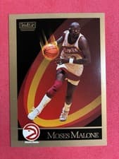 Moses Malone 1990-91 SkyBox Base Set card