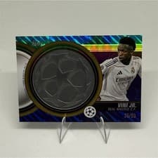 2025-26 Topps UEFA Club Competitions Starball Commemorative Relics Vini Jr. #SCR-VJ card