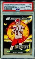 2024 Topps Chrome Cosmic Planetary Pursuit - Venus Jayden Daniels #PPV-JD card