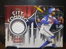 Ozzie Albies 2026 Topps City Connect Swatch Collection card