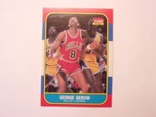 1986 Fleer George Gervin #36