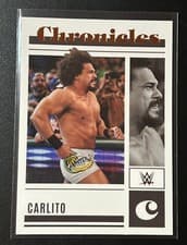 Carlito 2023 Panini Chronicles WWE card