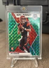 Joe Burrow 2020 Panini Mosaic card