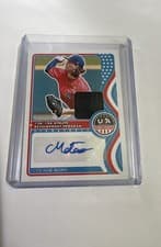 2025 Panini Stars & Stripes 13U/14U National Team Signatures Cristian Matos #NTS-CM card