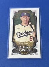 2025 Topps Allen & Ginter 2024 World Series Champions (Minis) Freddie Freeman #24WC-3 card