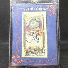 2025 Topps Allen & Ginter Framed Mini Autographs (Non-Baseball) Jax #MA-JAX card