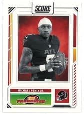 Michael Penix Jr. 2025 Score The Franchise card