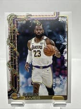 2025-26 Topps Holiday SSP Back Variations LeBron James #SSB-LBJ card