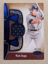 2026 Topps Tier One Tier One Legend Relics Wade Boggs #T1LR-WB card