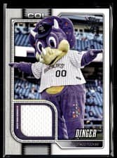 2026 Topps Mascots Relics Dinger #MAS-DIN card