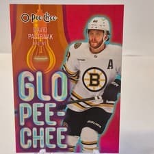 2024-25 O-Pee-Chee Glo Pee-Chee David Pastrnak #GLO-5 card