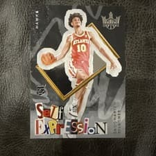 2024-25 Panini Court Kings Self Expression Zaccharie Risacher #19 card