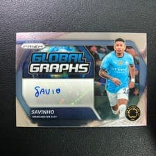 2025 Panini Prizm FIFA Club World Cup Global Graphs Savinho #GG-S card