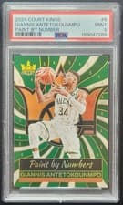 2024-25 Panini Court Kings Paint by Number Giannis Antetokounmpo #6 card
