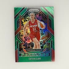 2025 Panini Prizm WNBA Fearless Caitlin Clark #7 card