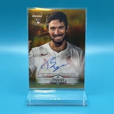 2025 Stadium Club Chrome Autographs Thomas Saggese #SCCA-TS card
