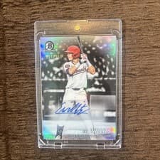 2025 Bowman Draft Achromatic Autographs Eli Willits #AA-EW card