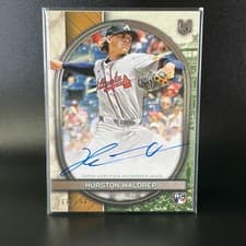 2025 Topps Museum Collection Archival Autographs Hurston Waldrep #AA-HW card