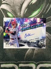 2025 Topps Pro Debut Future Cornerstones Autographs Charlie Condon #FC-CC card