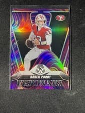 2025 Panini Mosaic Visionary Brock Purdy #21 card