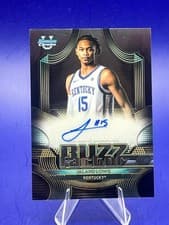 2025-26 Bowman Buzz Factor Autographs Jaland Lowe #BZA-JL card