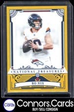 2025 Panini National Treasures Premium Bo Nix #28 card