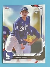 2026 Topps Now Road to Opening Day Base Set Roki Sasaki #OD-274 card