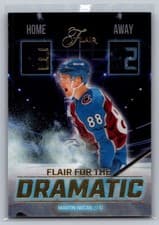 2025-26 Flair Flair for the Dramatic Martin Necas #FTD-3 card