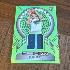 2024-25 Panini Obsidian Equinox Gear Zach Edey #EG-EDY card